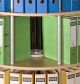 Archivačná otočná skriňa Compact - 5 poschodia buk - 2