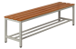 Šatníková lavica + rošt, dĺžka 150 cm, late masív hrab