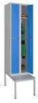 Šatníková skriňa 1800x500x800 mm s lavicou