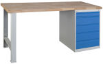 Dielenský stôl 150 x 70 x 84 cm, šírka kontajneru 550 mm