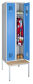 Lavička pre šatníkovú skriňu šírky 600 mm, sedák šedé lamino - 2