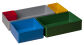 Plastová krabička 45 x 54 x 108 mm - balenie 630 ks - 3
